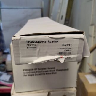 Bandad spånskruv, 3.9x41