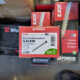 Konstruktionsskruv, 6.5x220