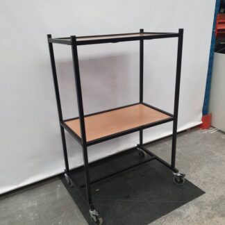 Plockbord/hylla på hjul