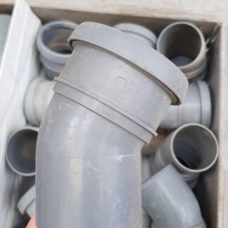 Avloppsrör, böj 75/30°