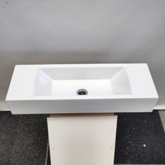 Porslinstvättställ 75x25 cm