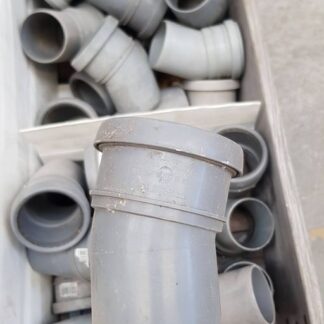 Avloppsrör, böj 75/15°