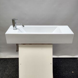 Porslinstvättställ 75x25 cm